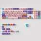 104+ 25 / 26 PBT Doubleshot Backlit 5-sided Dye-subbed Keycaps Set Cherry Profile Side Legends for MX Keyboard A Sky Full of Stars / Music Sound